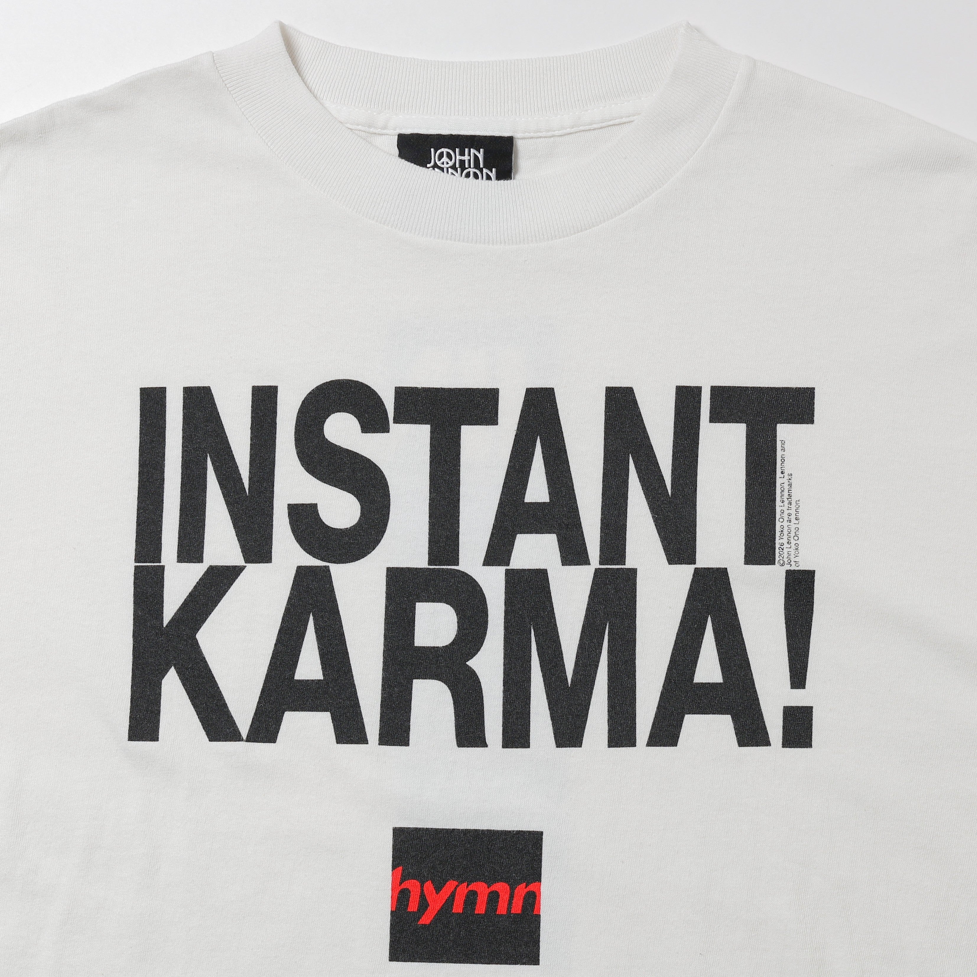 SAINT Mxxxxxx_JOHN LENNON S/S T-SHIRT INSTANT KARMA SM-MK8-0000