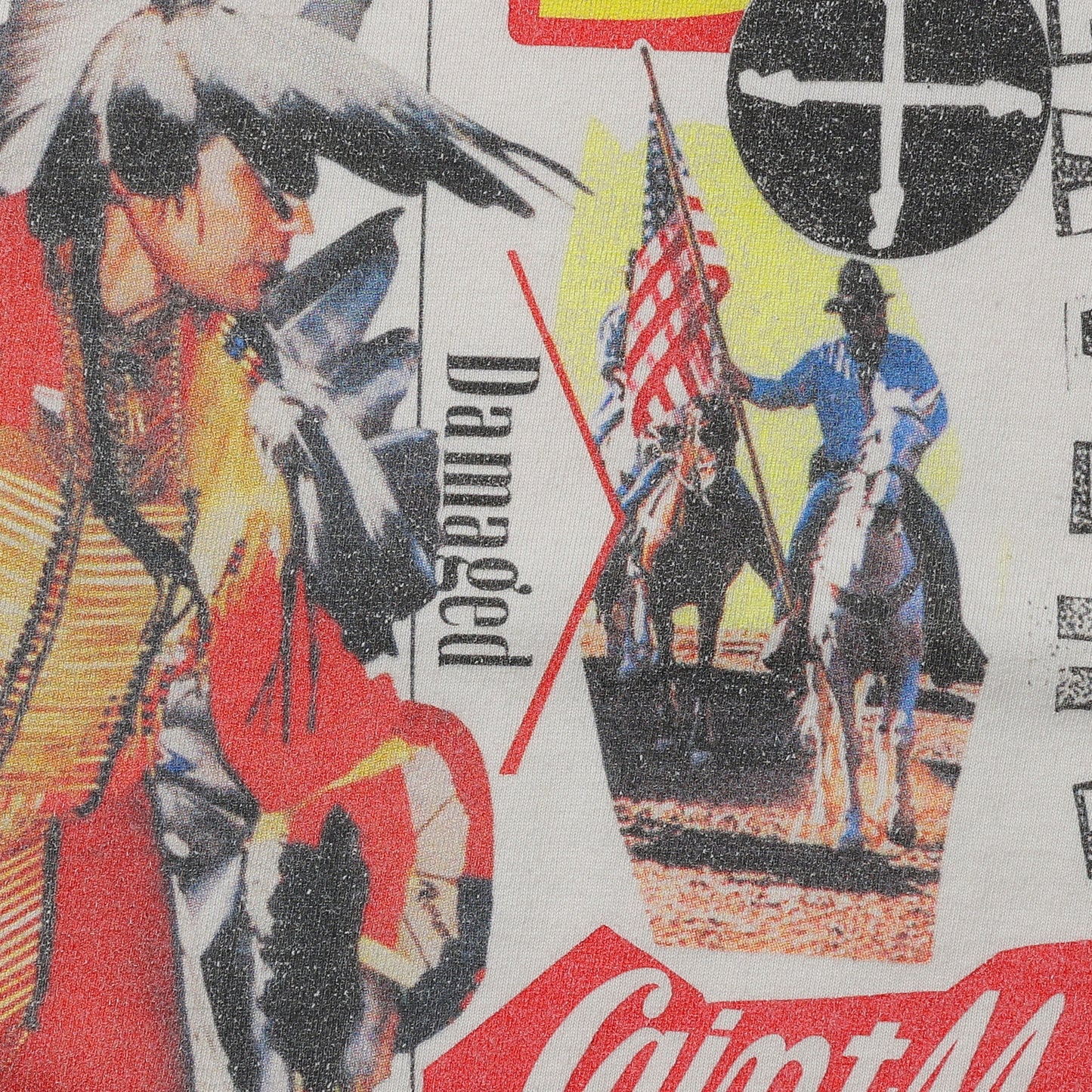 SAINT Mxxxxxx_Jamie Reid S/S T-SHIRT DESTROY