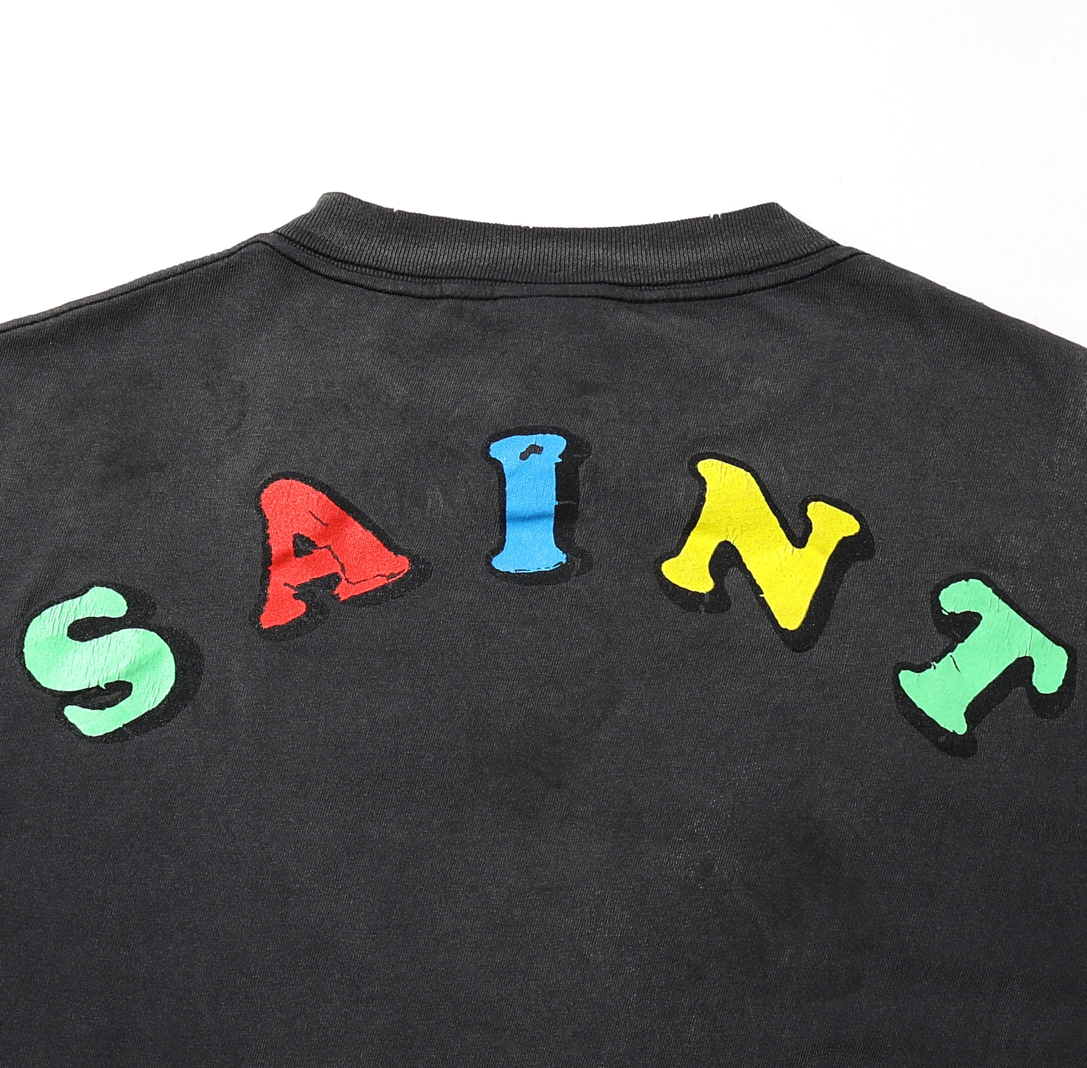 SAINT Mxxxxxx_Jamie Reid S/S T-SHIRT VOTE F LIGHT SM-MK8-0000-C01
