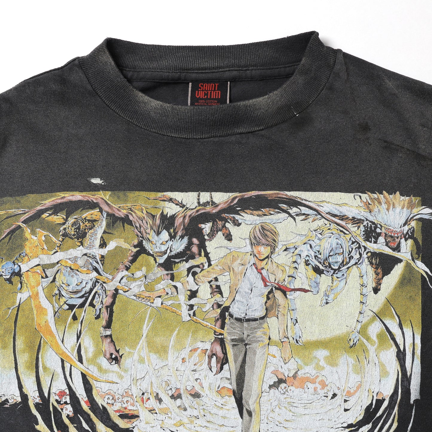 SAINT Mxxxxxx_DEATH NOTE S/S T-SHIRT DETH NOTE