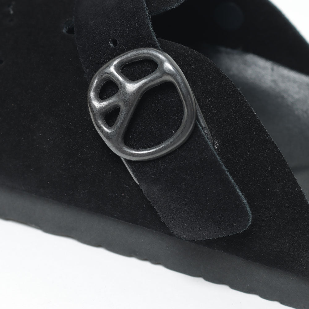 Clog Sandals - Suede Long.