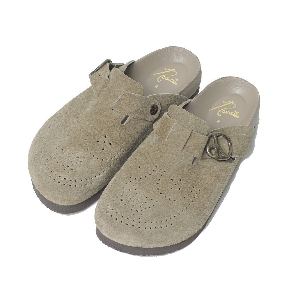 Clog Sandals - Suede Long.