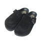 Clog Sandals - Suede Long.