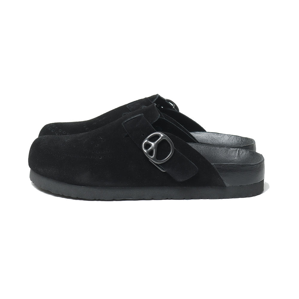 Clog Sandals - Suede Long.