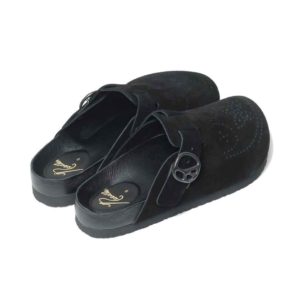 Clog Sandals - Suede Long.