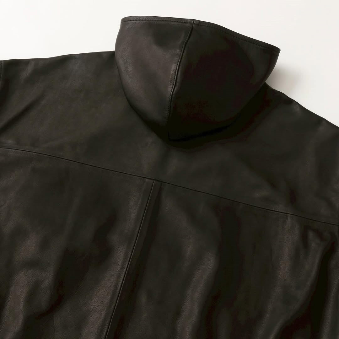 S.F.C(ストライプスフォークリエイティブ)LEATHER HOODIE JACKET