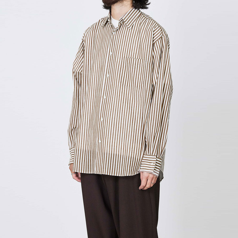 COMFORT FIT SHIRT ORGANIC COTTON STRIPE