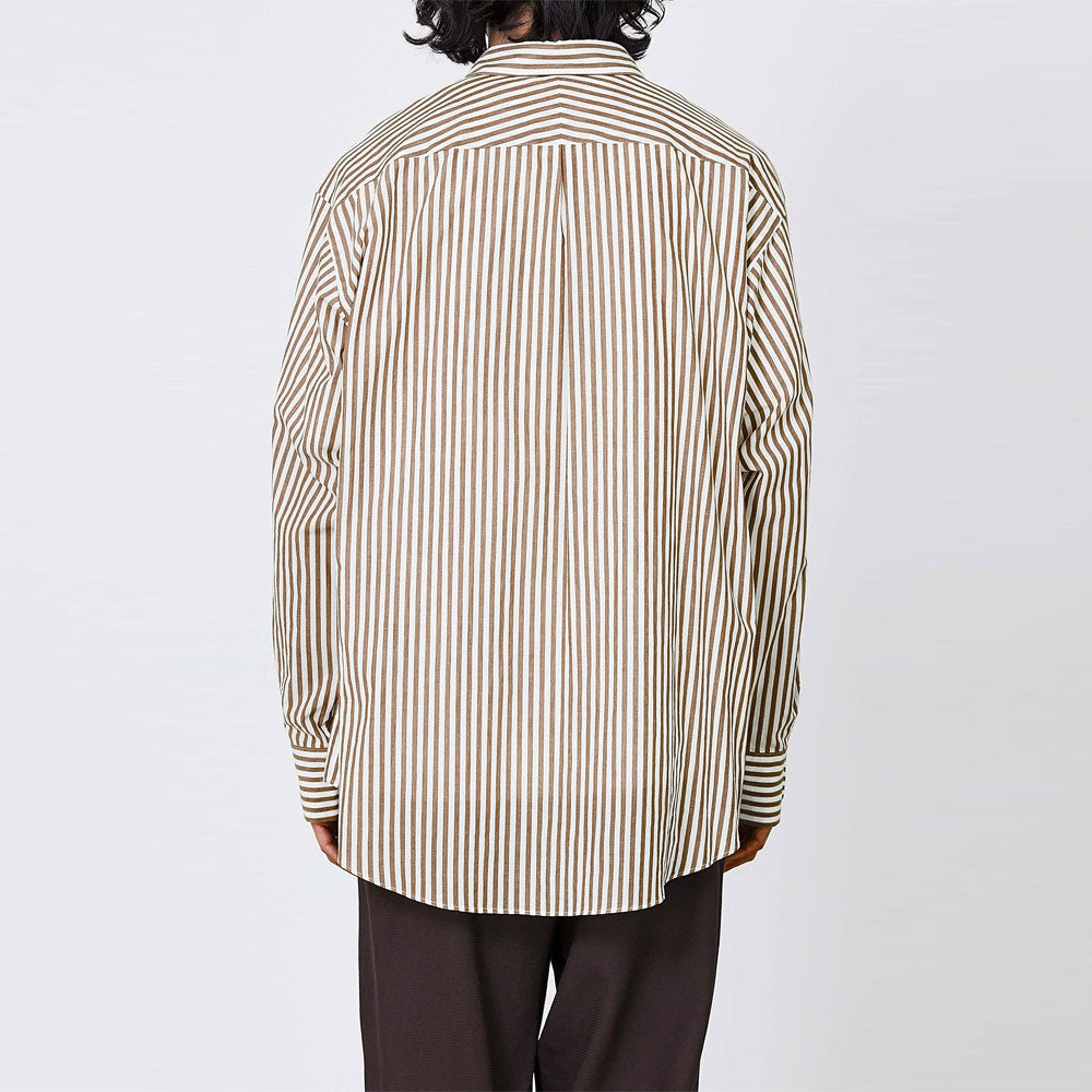 COMFORT FIT SHIRT ORGANIC COTTON STRIPE