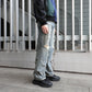 Damage Straight Denim Pants