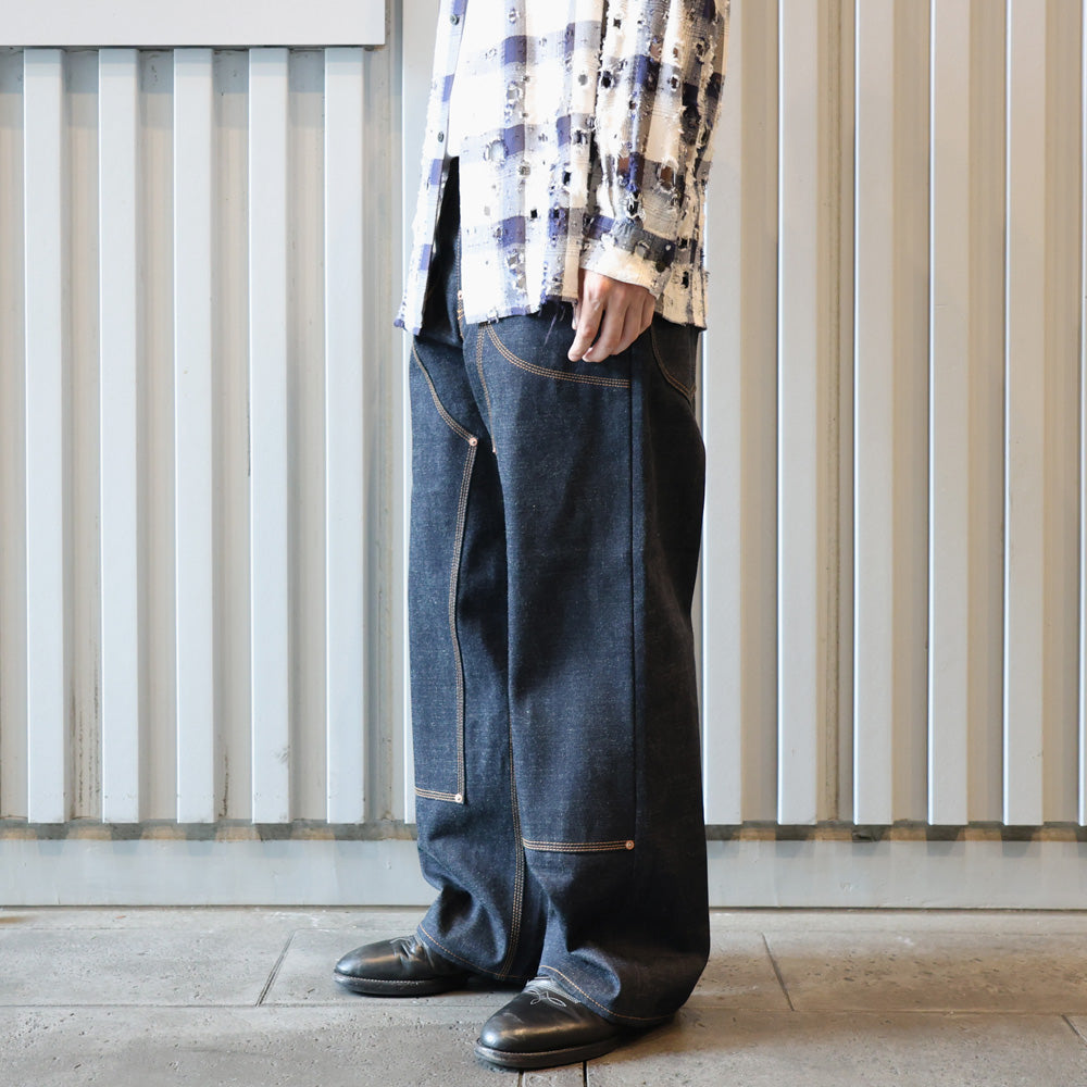 CLASSIC DOUBLE KNEE DENIM PANTS