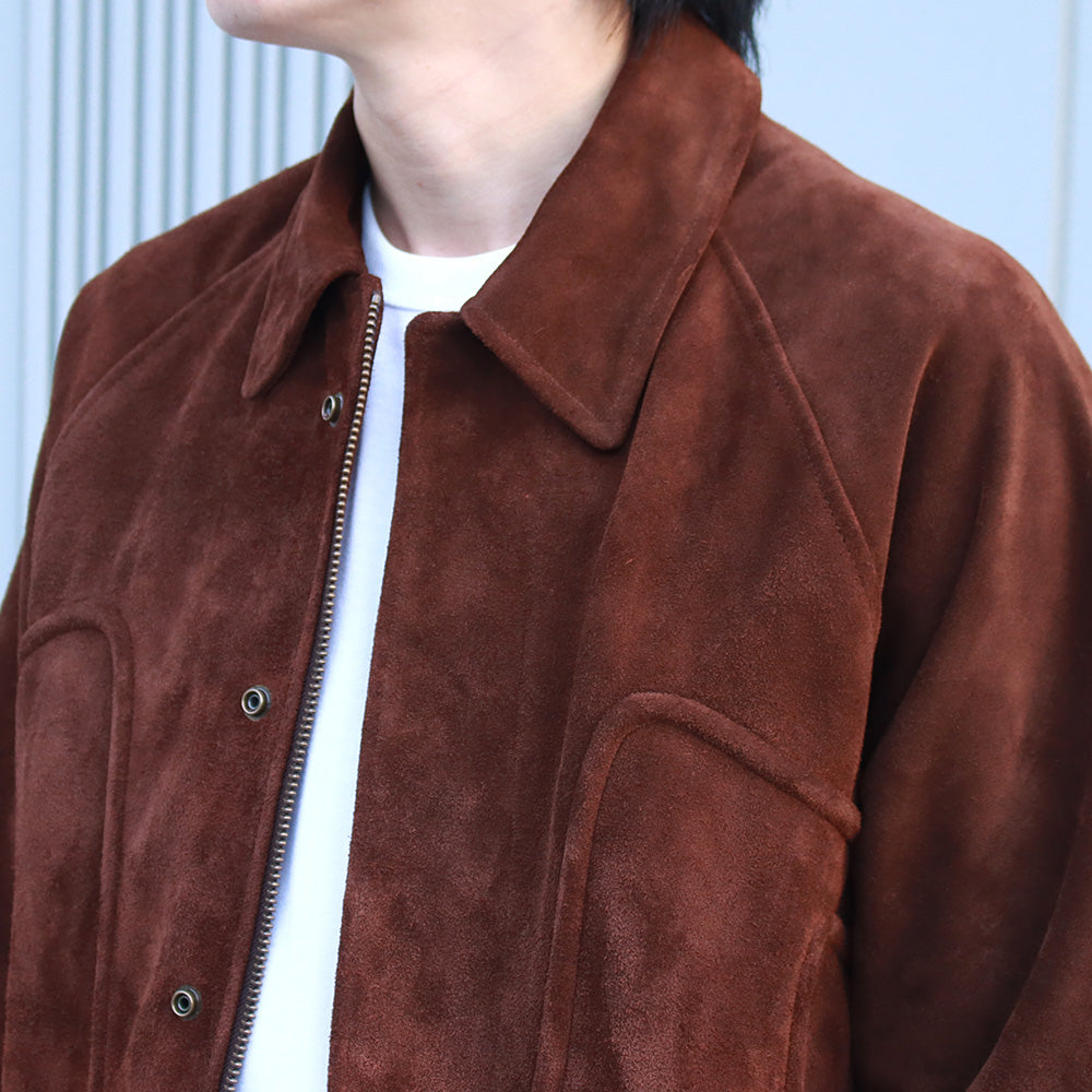SUGARHILL(シュガーヒル)SUUEDE PIPING LEATHER BLOUSON