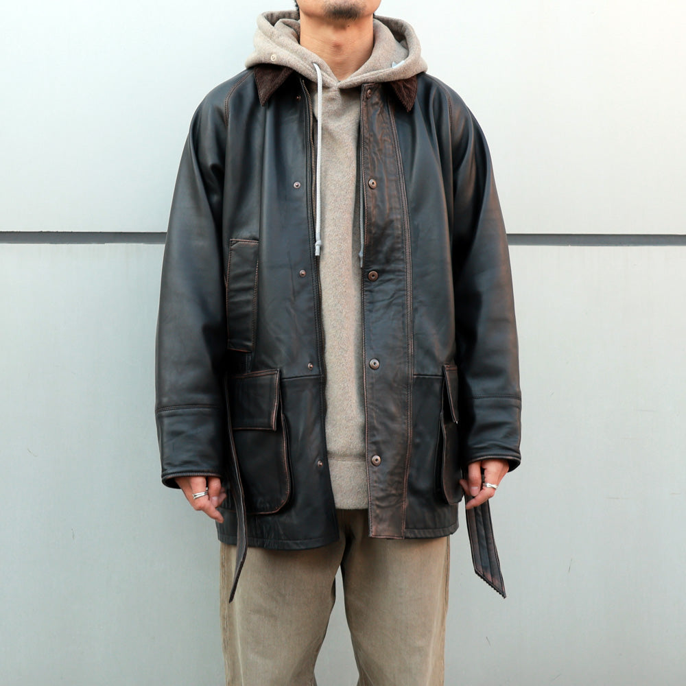 HORSE RIDING JACKET - India Lamb Leather -