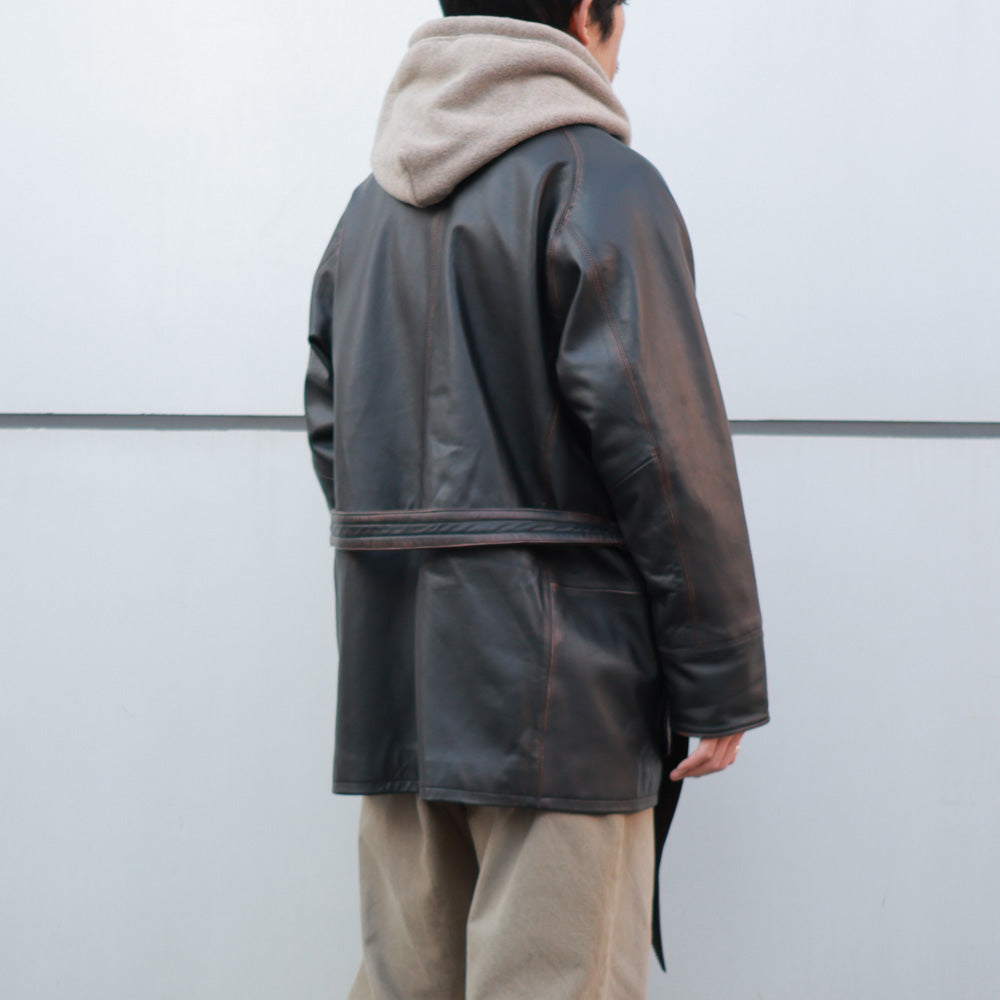 HORSE RIDING JACKET - India Lamb Leather -