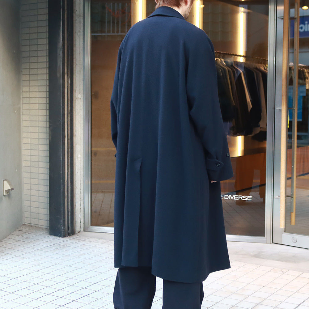 カシミヤ バルカラーコート