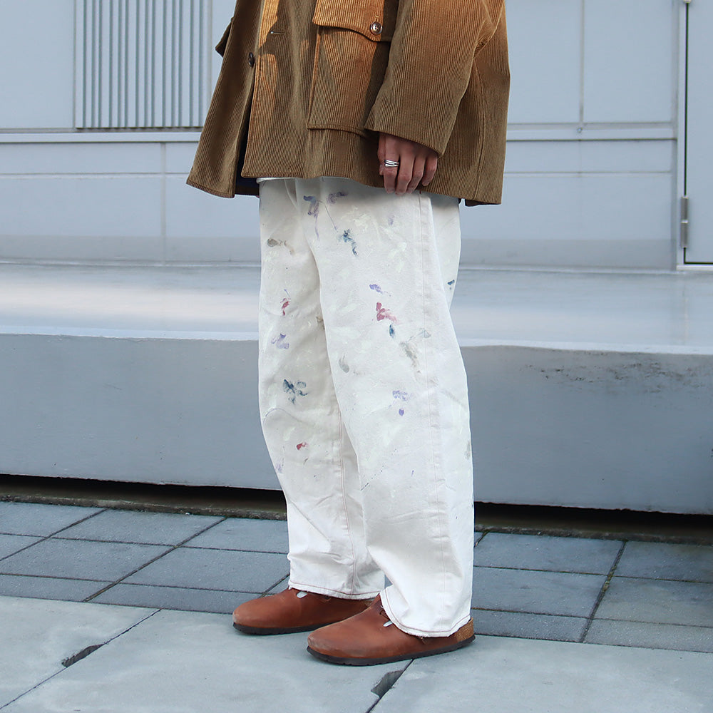 パンツ saby KAMATA DENIM TORUSERS TYPE01 PAINT パンツ saby KAMATA DENIM TORUSERS TYPE01 PAINT KAMATA DENIM