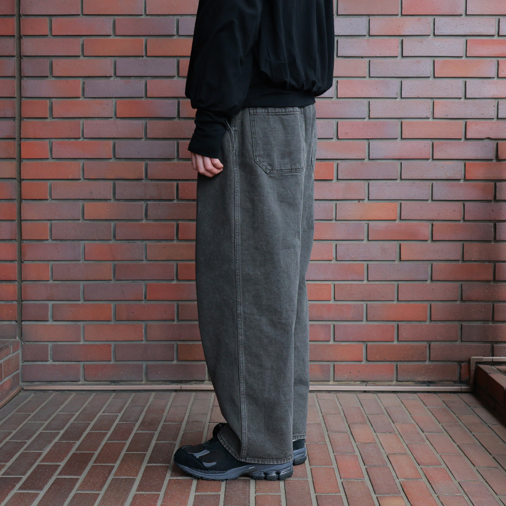 パンツ barbell object dw pt(d.charcoal) 2 barbell object(バーベルオブジェクト)denim pt (bo-06p04) | barbell