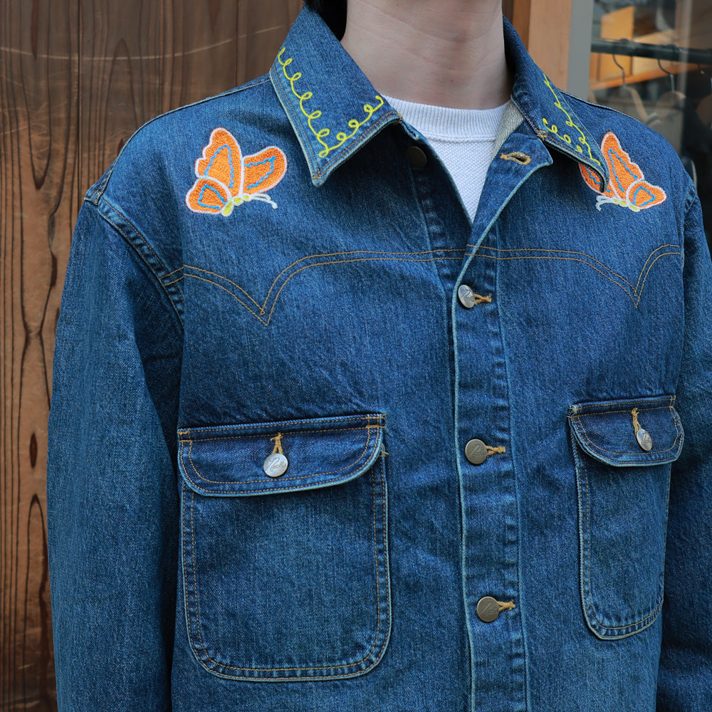 NEEDLES(ニードルズ)Papillon Emb. Jean Jacket - 12oz Denim (SX210