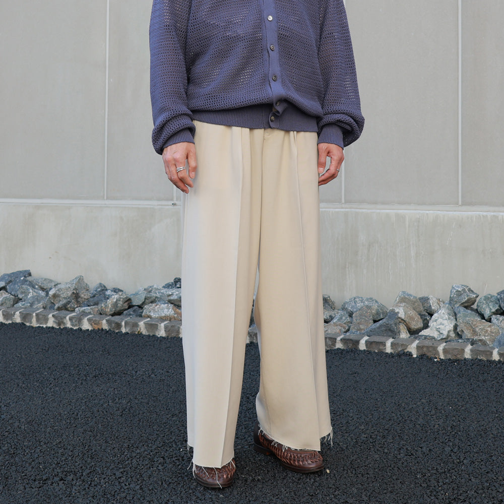 saby(サバイ)TUCK-BAGGY TYPE 3 - Tencel Canvas FAB - (26S-031806