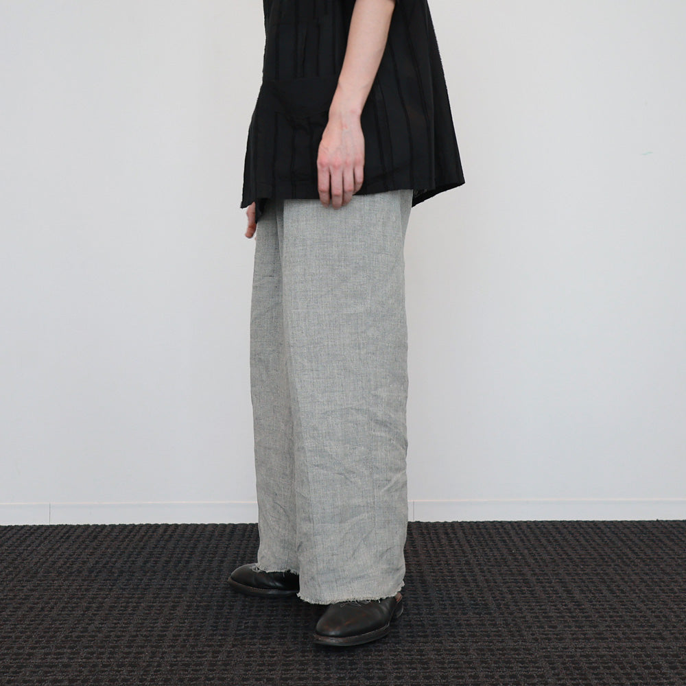 saby(サバイ)TUCK-BAGGY TYPE 2 - Bishu Japan Linen Canvas FAB