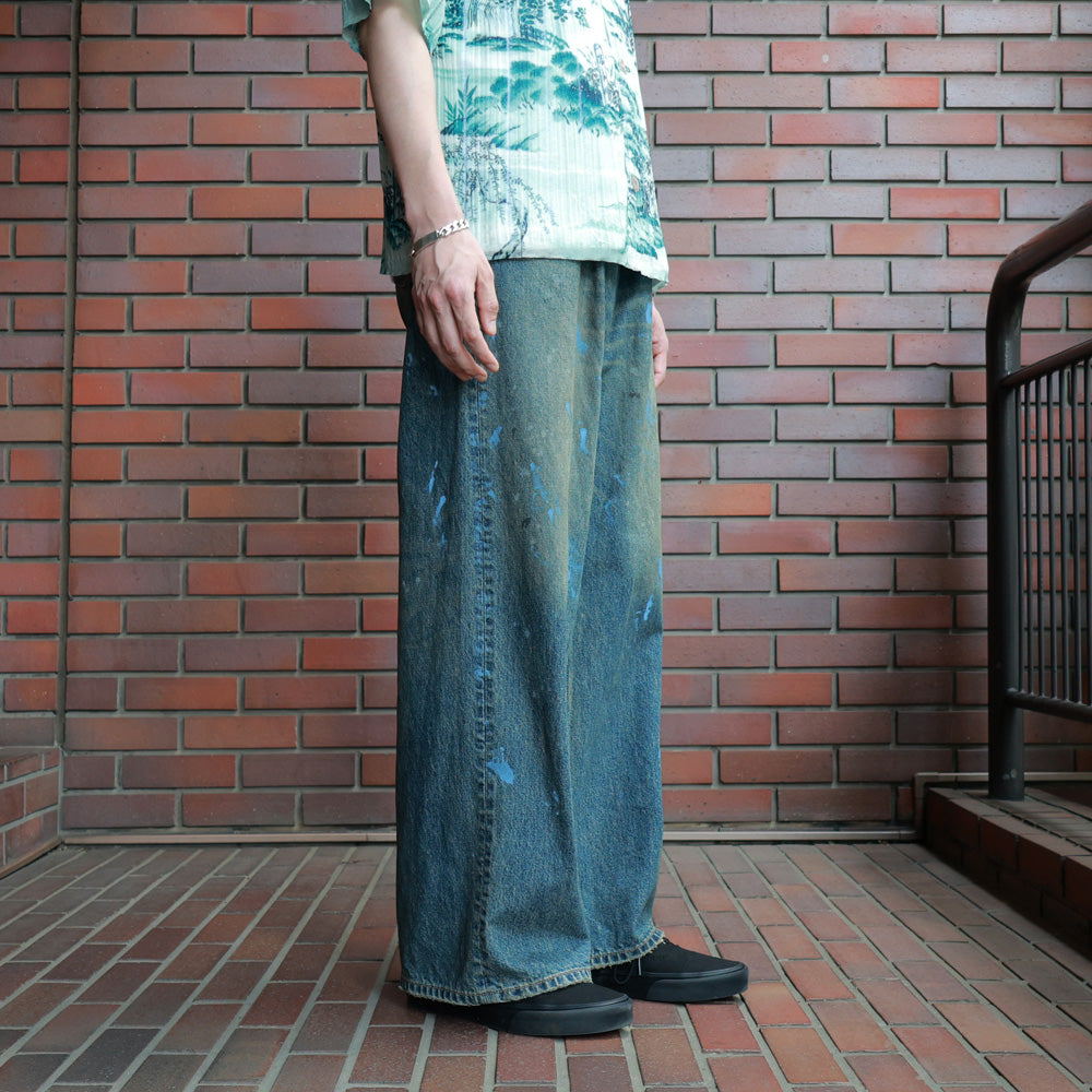 パンツ DAIRIKU Wide Denim Pants 29 DAIRIKU(ダイリク)Paint Denim Wide Pants (26SS D8) | DAIRIKU