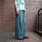 Paint Denim Wide Pants