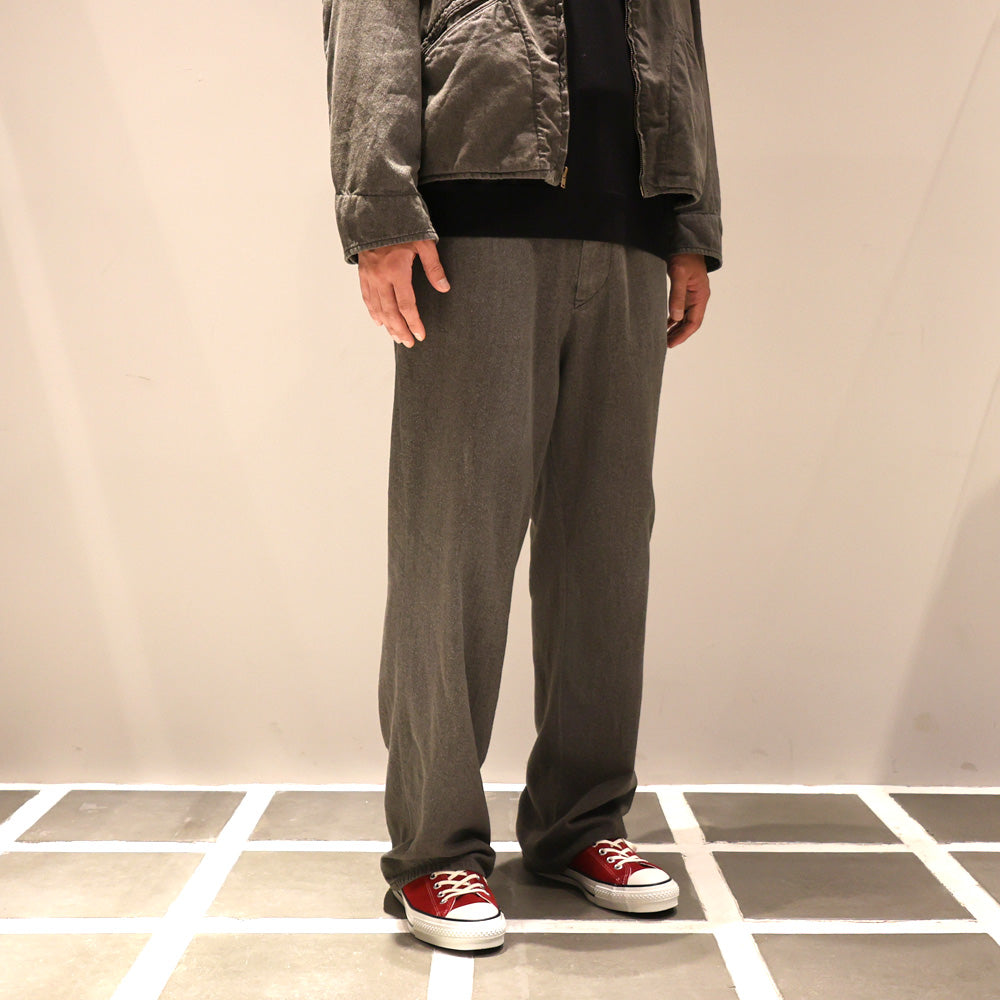 Vintage Black Chambray Work Pants