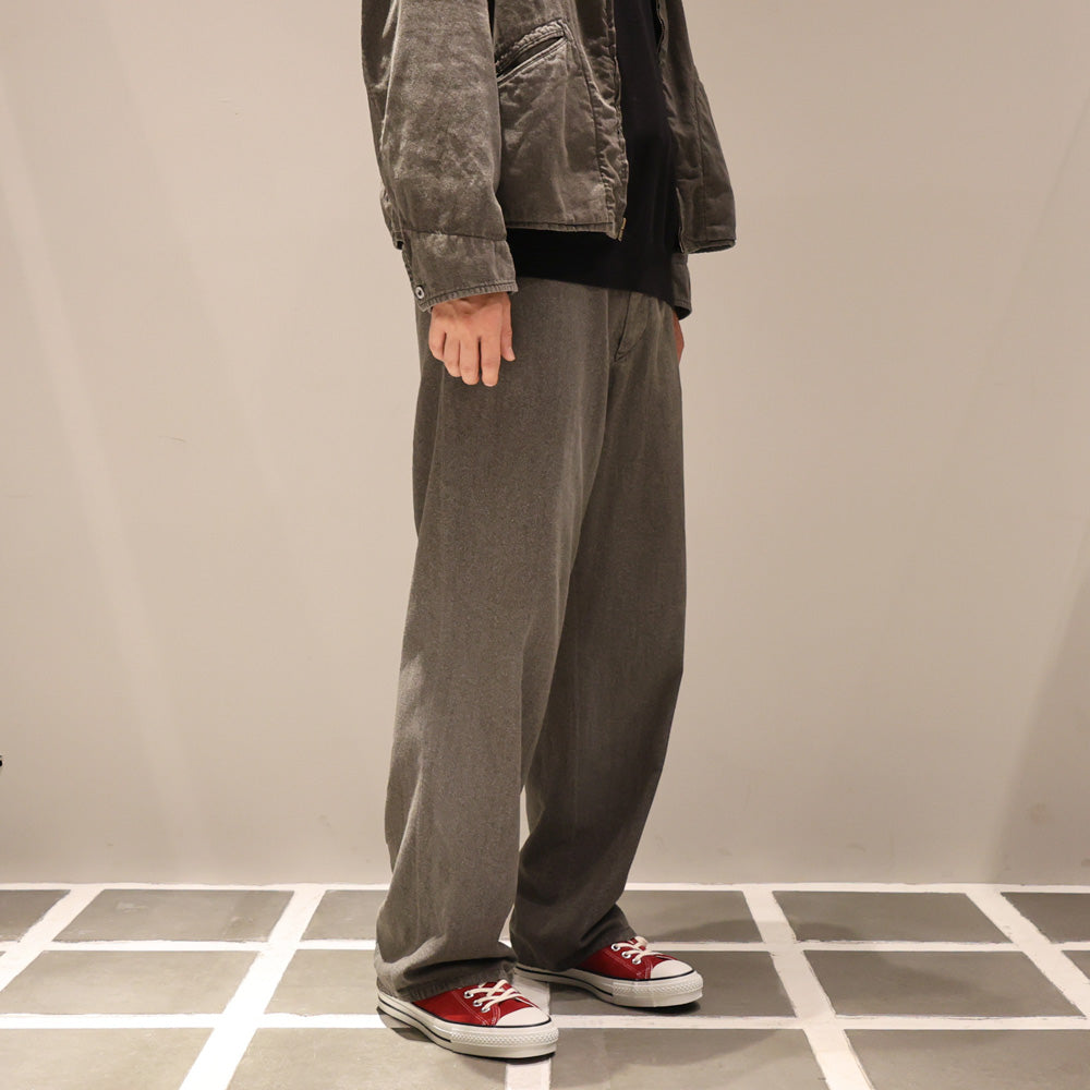 Vintage Black Chambray Work Pants