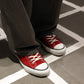 SUEDE ALL STAR J OX(RED)