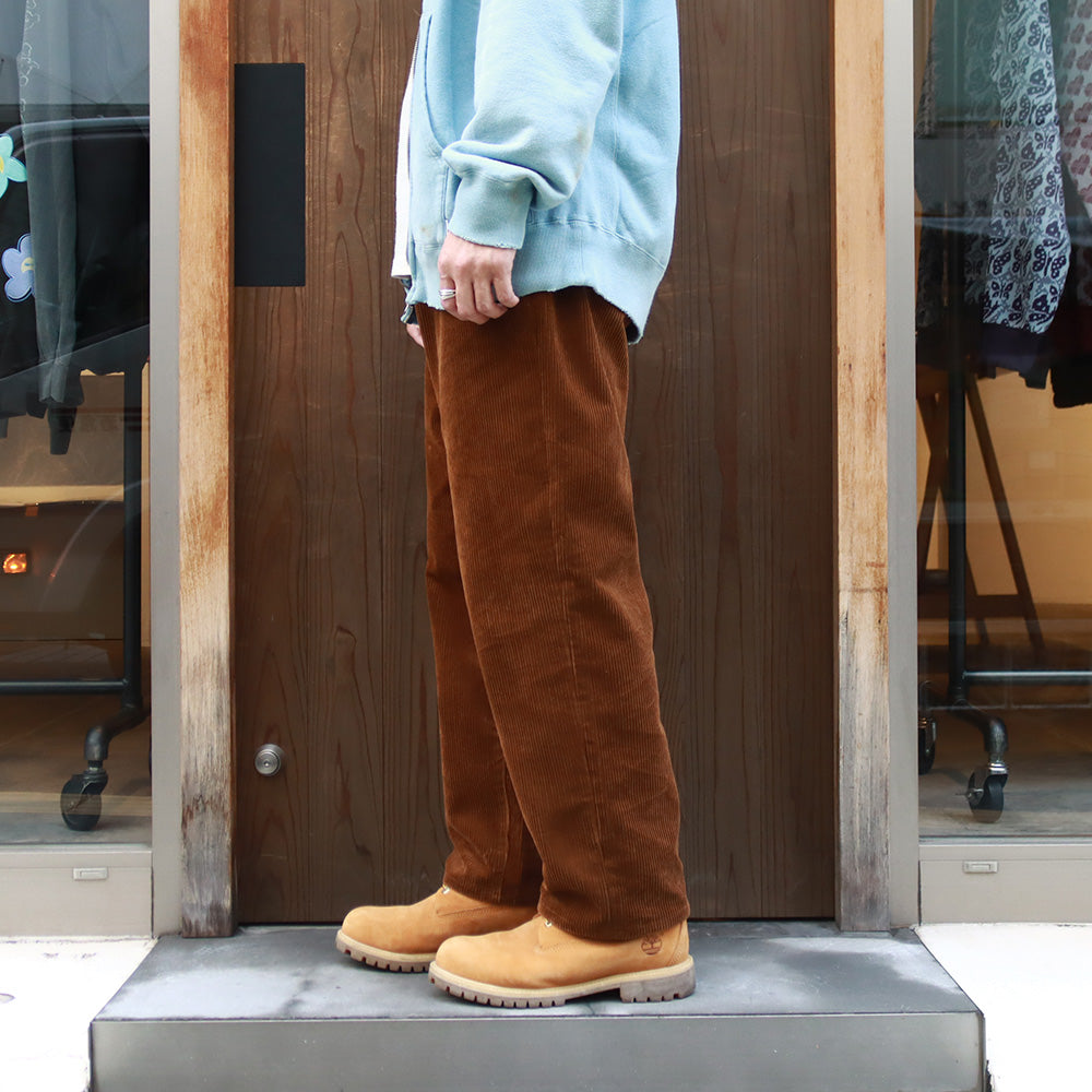 NEAT　Corduroy Pants - BROWN - PURAS