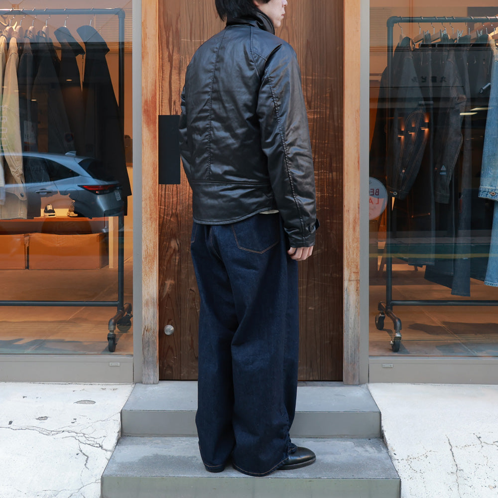 refomed fresh man デニムパンツ　ブラック refomed - Fresh Man Denim Wide Pants OW 