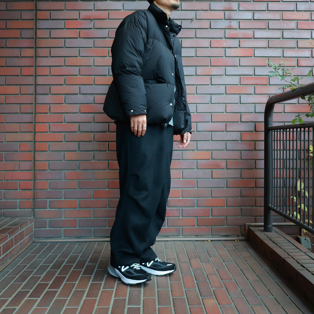 marka(マーカ) - KNEE TUCK PANTS WOOL SILK BEAVER (M25D-09PT01C