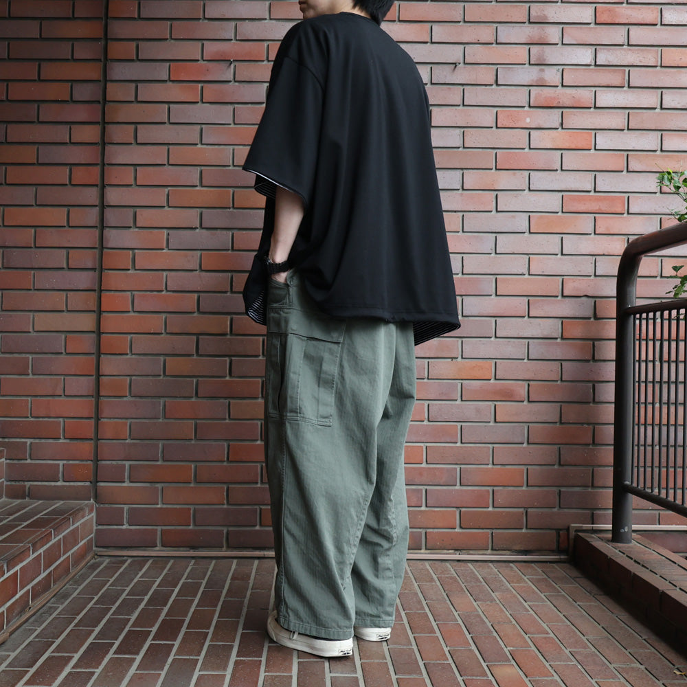 REVERSIBLE BALLOON BORDER T-SHIRT