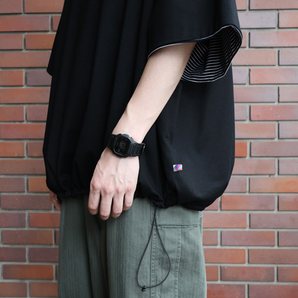 REVERSIBLE BALLOON BORDER T-SHIRT