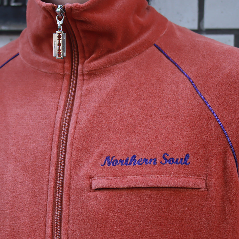 Velour Track Jacket