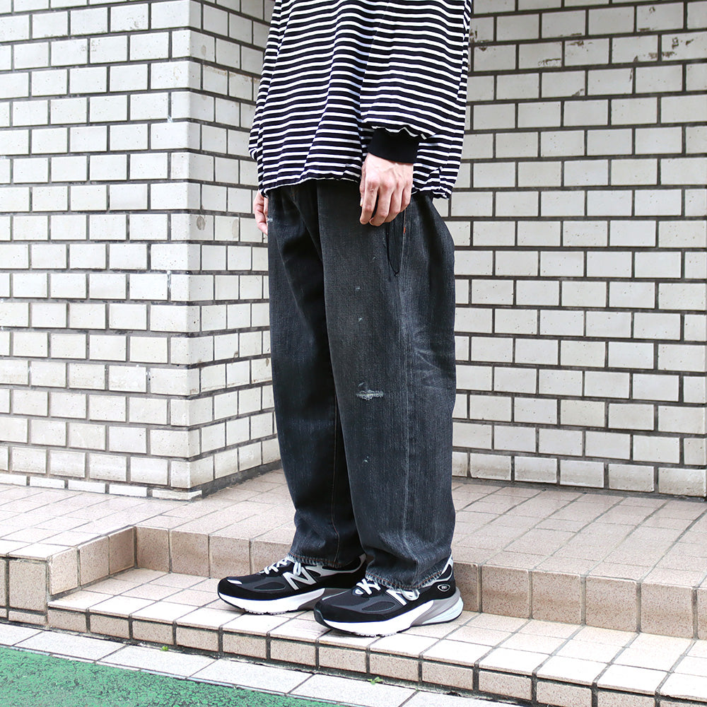 saby(サバイ)KAMATA DENIM TROUSER TYPE01 - Vintage Wash - - 12.5oz 