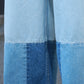 PATCHWORK BIG DENIM PANTS