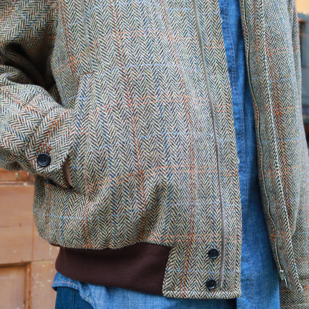 Tweed Harrington Jacket