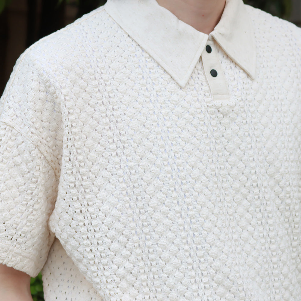 BALFOUS LACE POLO SHIRT