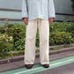 Ice Wash W-Velt Denim Pants
