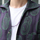 Italian Collar S/S Shirt -R/PE Ring Cut Jq