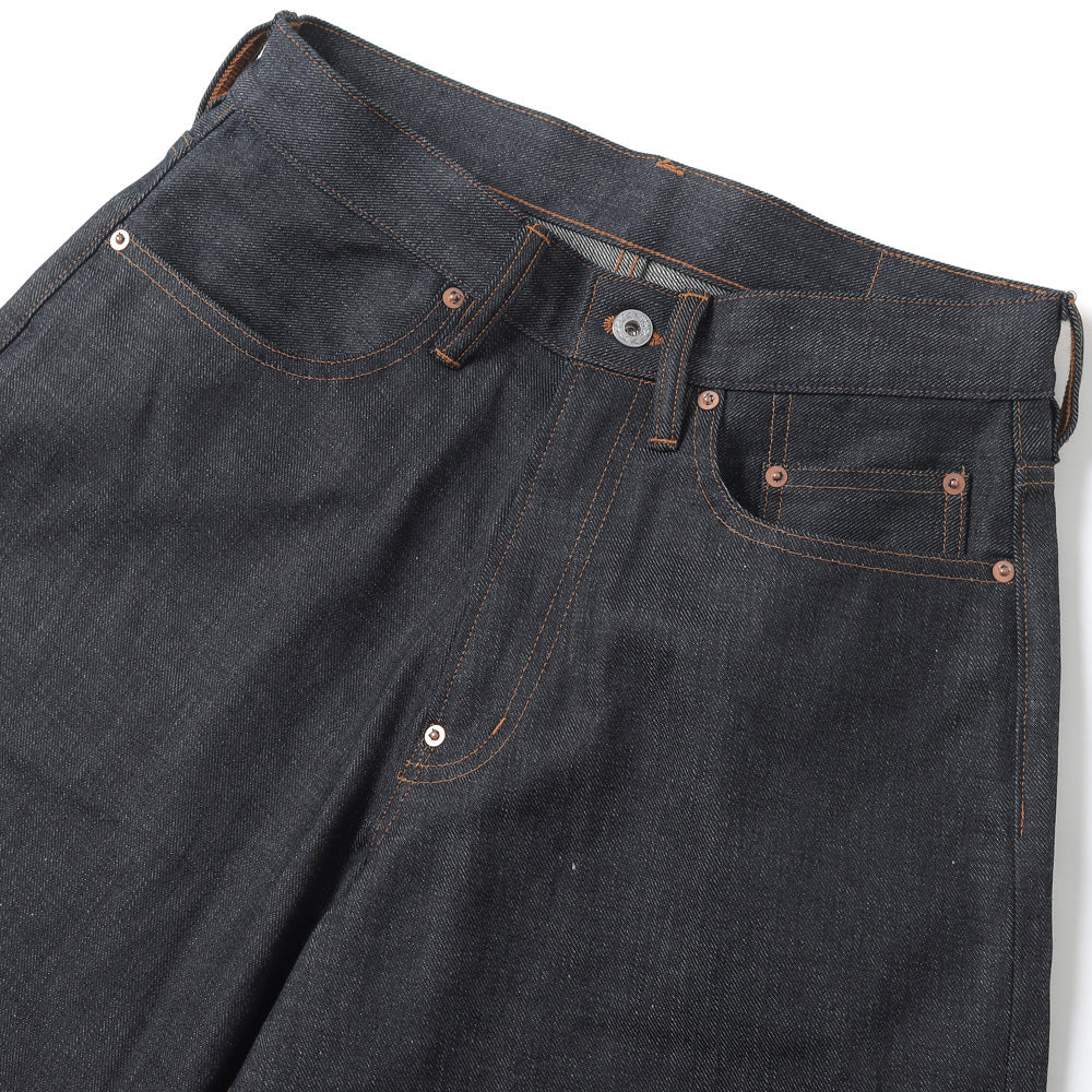 MODERN DENIM TROUSERS WIDE CUT