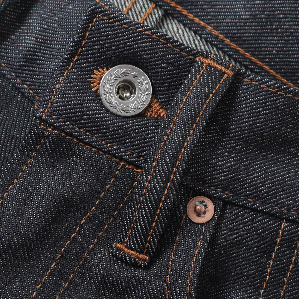 MODERN DENIM TROUSERS WIDE CUT
