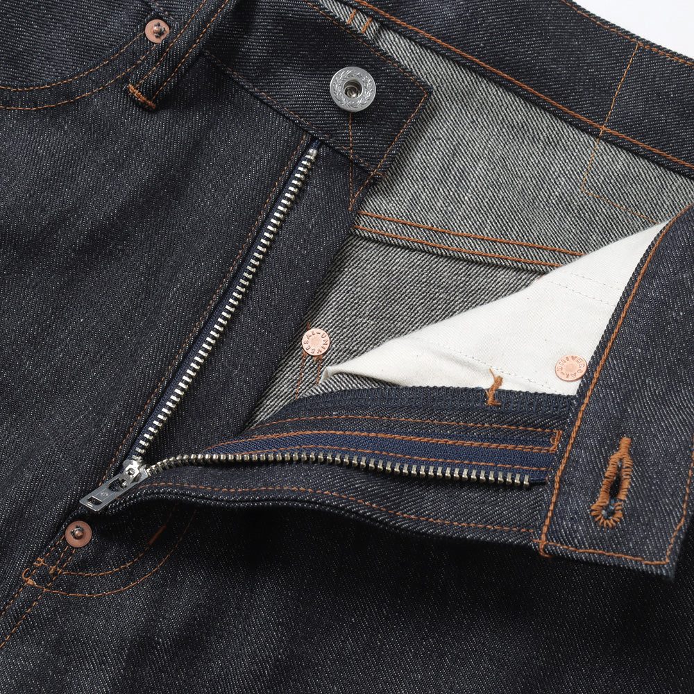 MODERN DENIM TROUSERS WIDE CUT