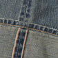 DAMAGED MODERN DENIM PANTS WIDE CUT