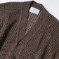 MOCK TWISTED YERN KNIT CARDIGAN