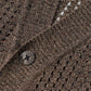 MOCK TWISTED YERN KNIT CARDIGAN