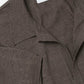 Wool knit half sleeve polo