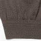 Wool knit half sleeve polo