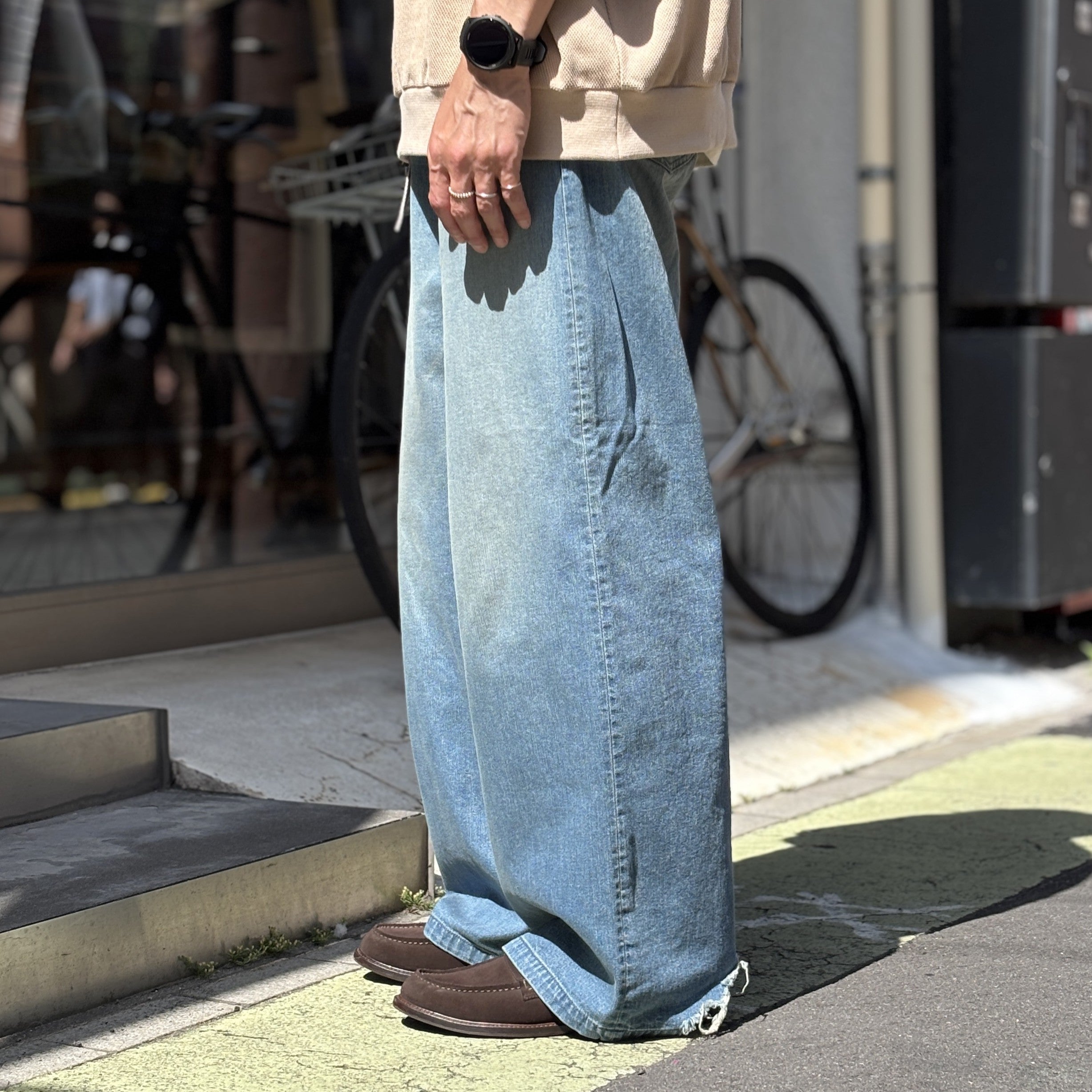saby(サバイ)TYPE 3 BAGGY - 11oz Uneven yarn Denim - (26S-031410