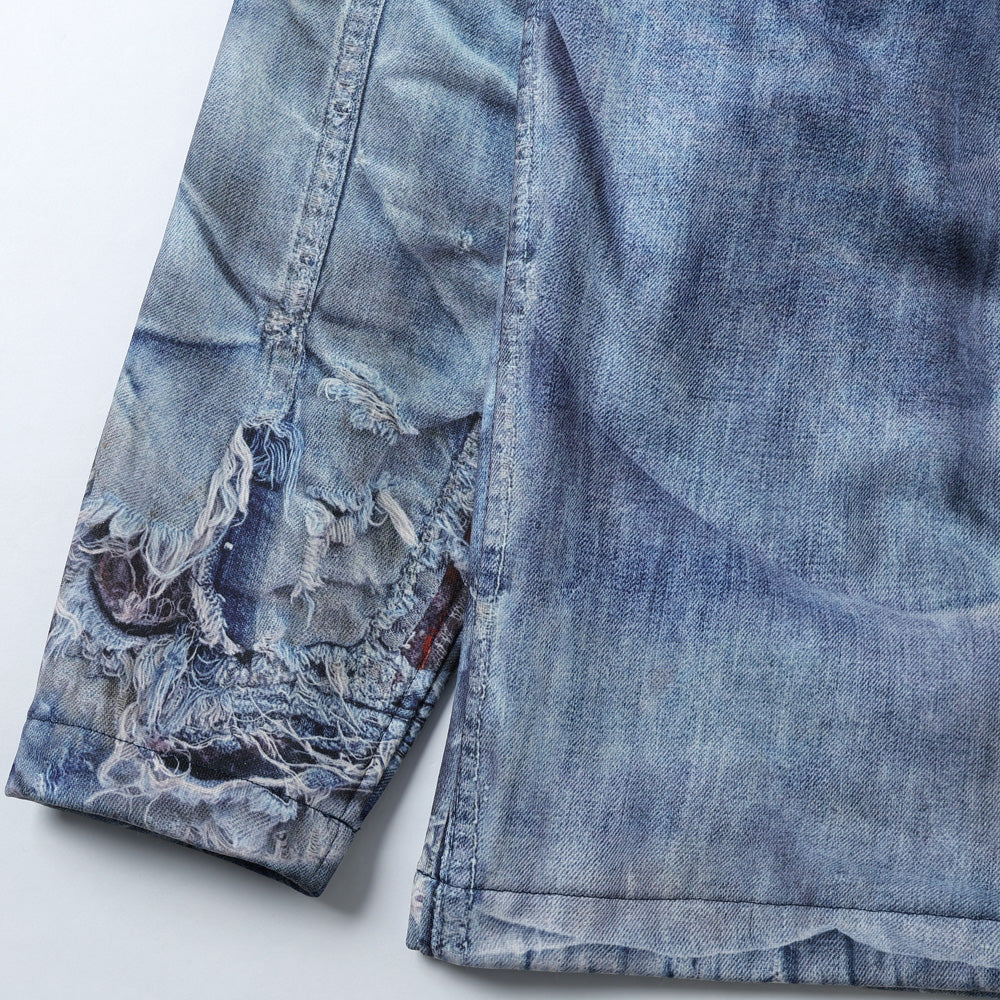 DENIM PRINT COVER ALL